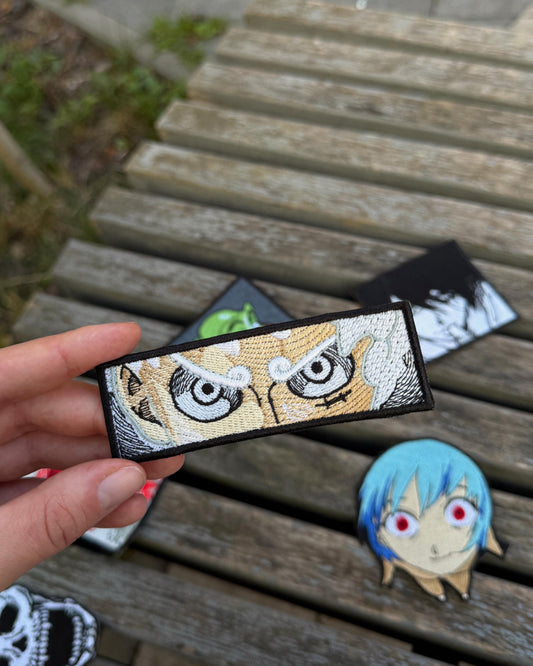 Embroidered Anime Eyes Patch