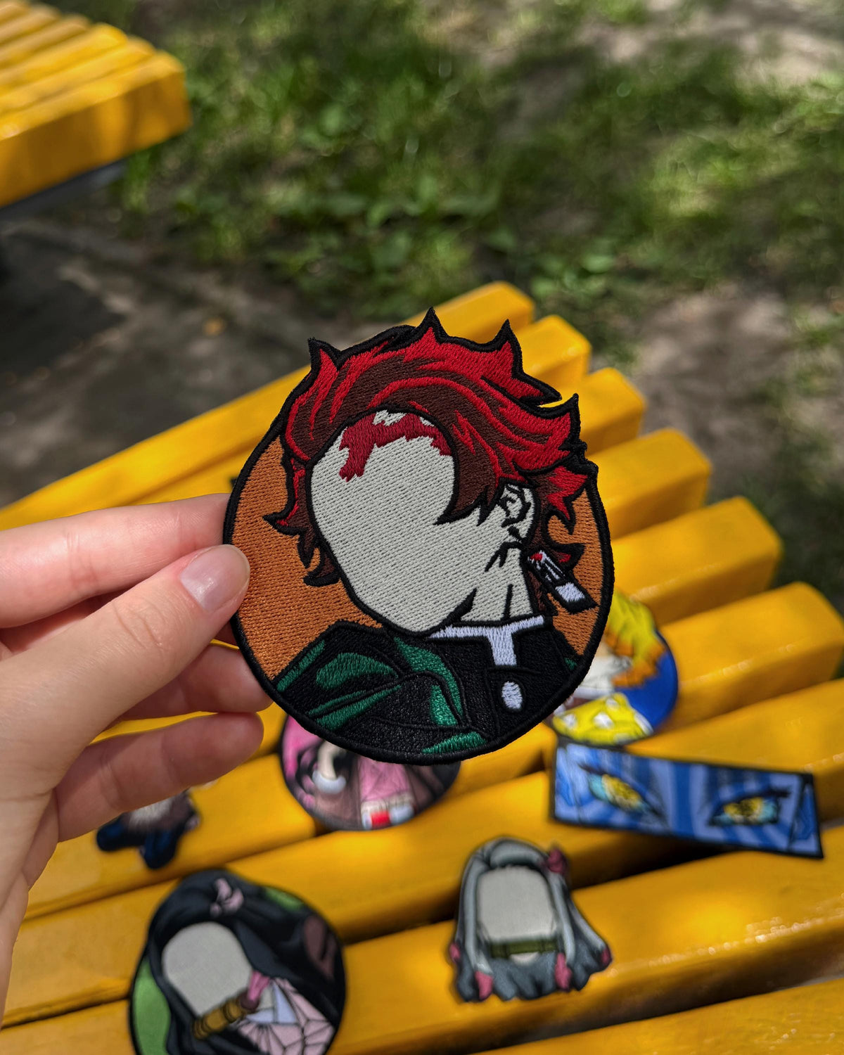 KNY Tanjiro Embroidered Patch