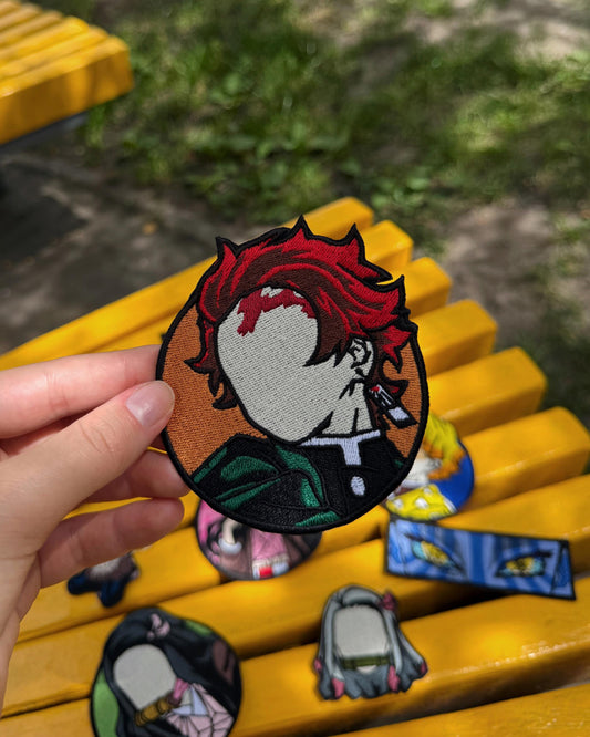 KNY Tanjiro Embroidered Patch