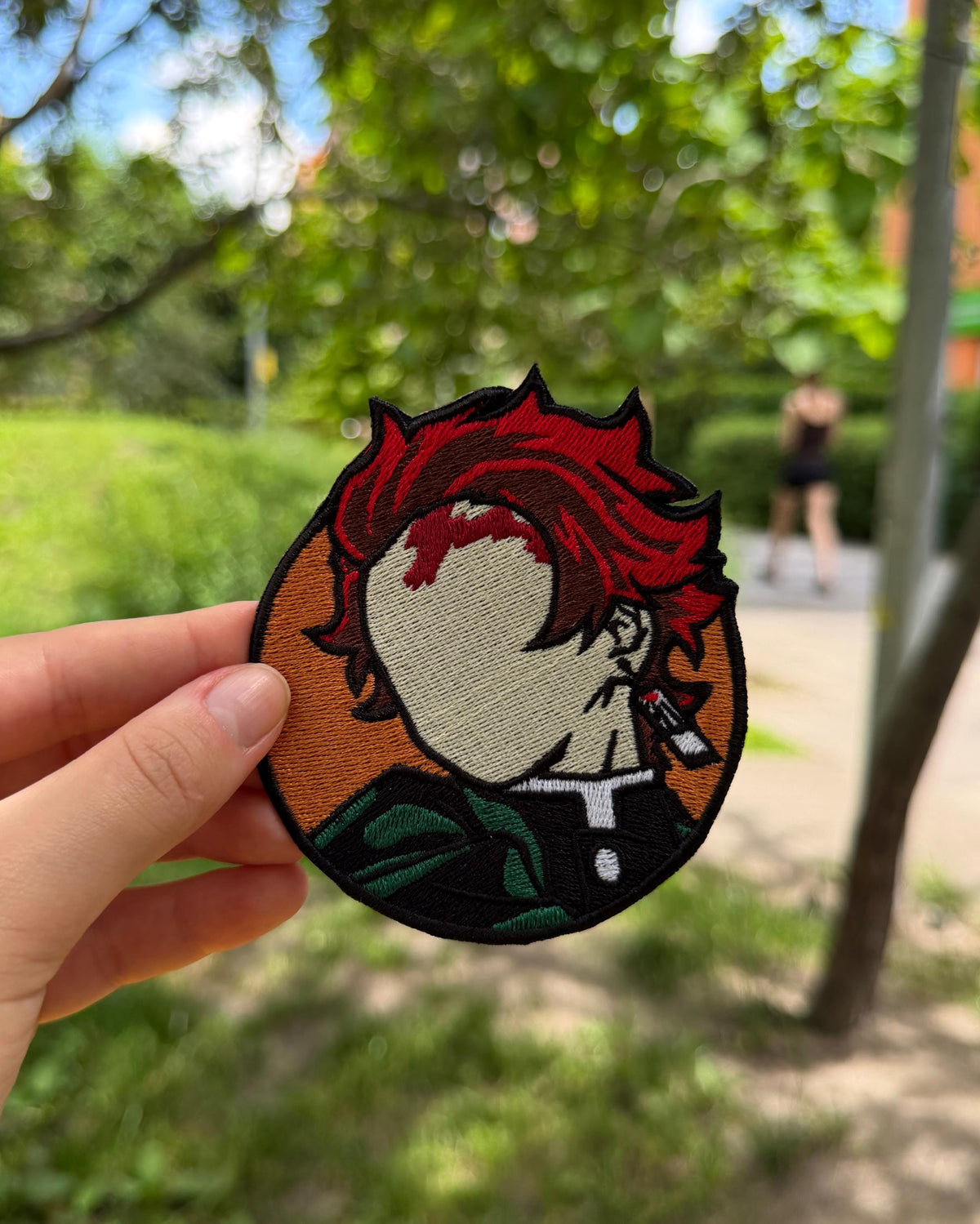 KNY Tanjiro Embroidered Patch