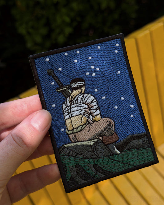 Berserk Bandaged Swordsman Embroidered Patch
