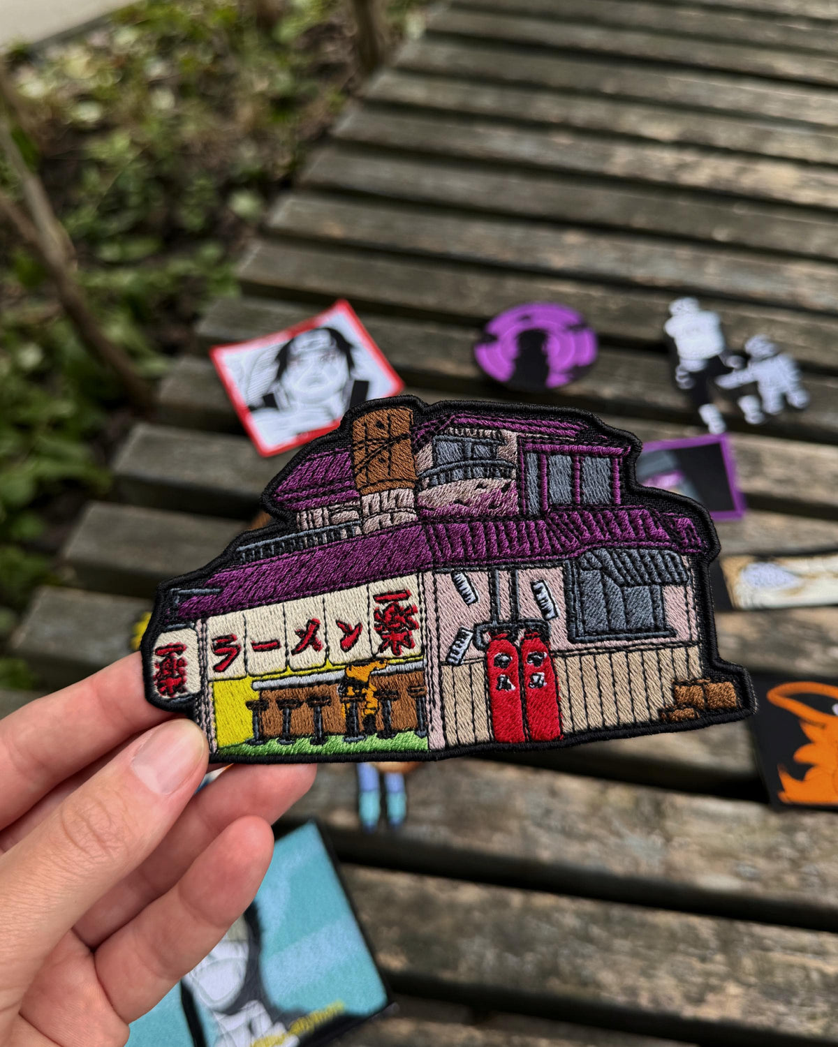 Japanese Ramen Shop Embroidered Patch