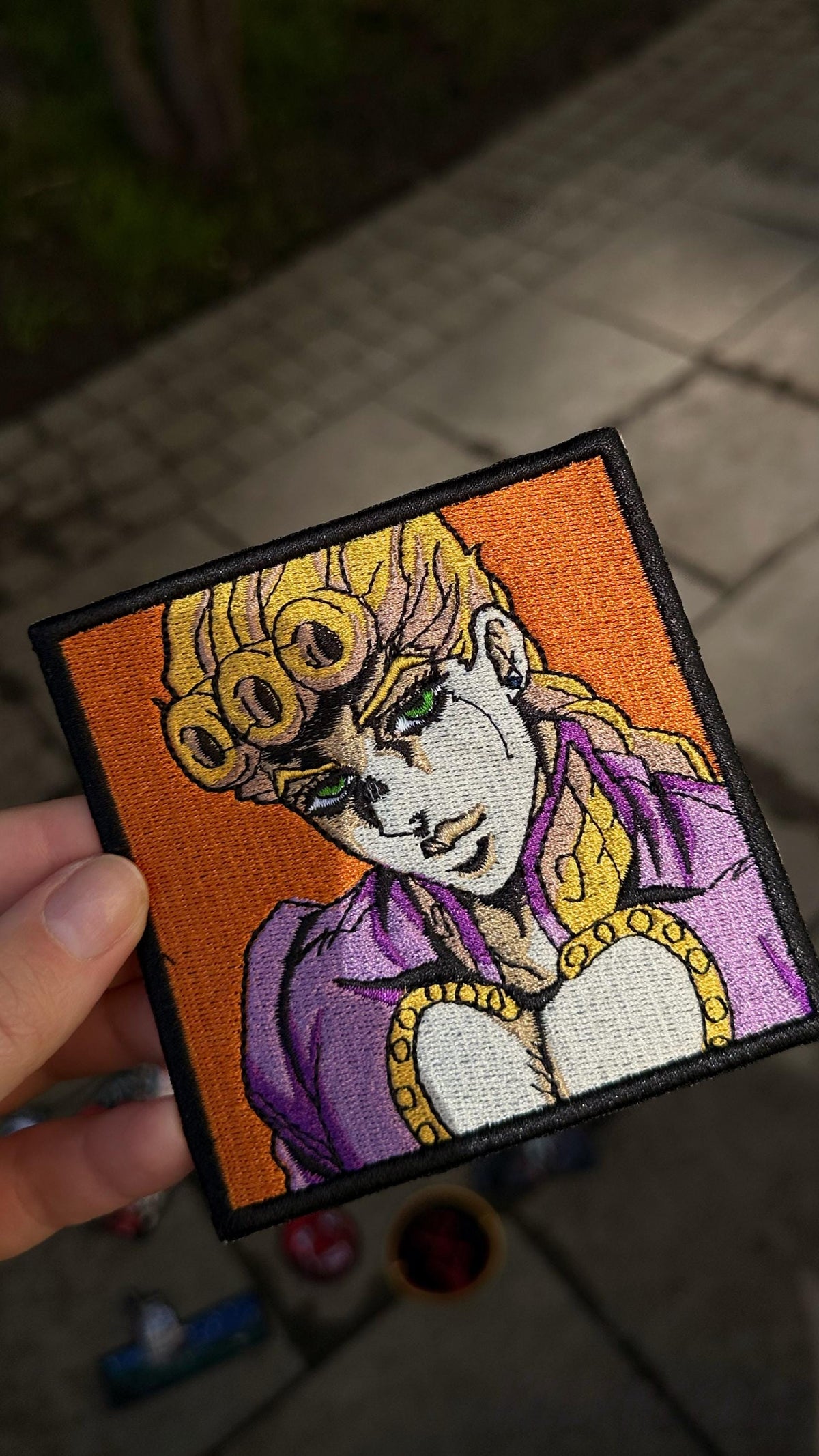 Anime Portrait Embroidered Patch