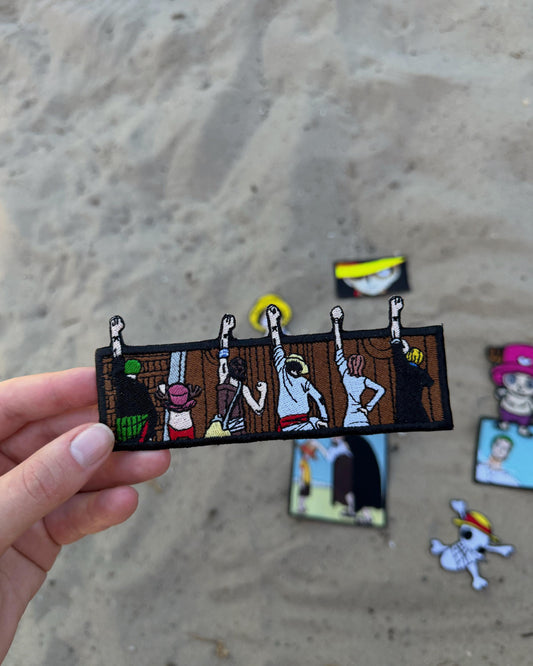 Anime Pirate Crew Embroidered Patch