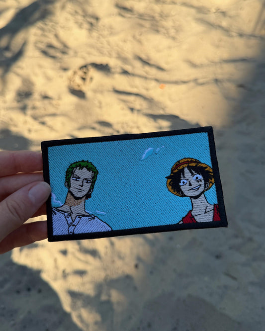 Anime Pirate Duo Embroidered Patch