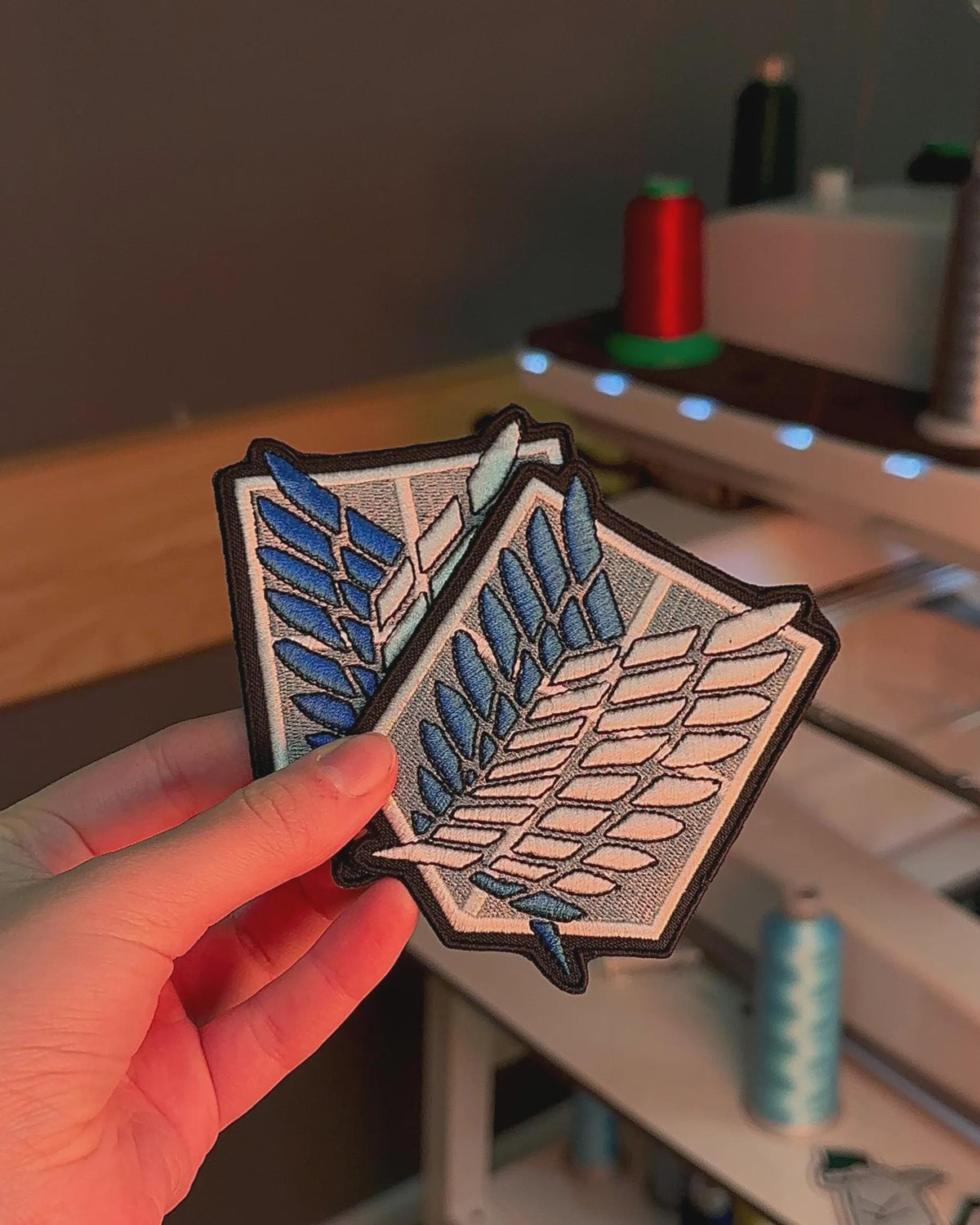 Scout Regiment Wings Embroidered Patch