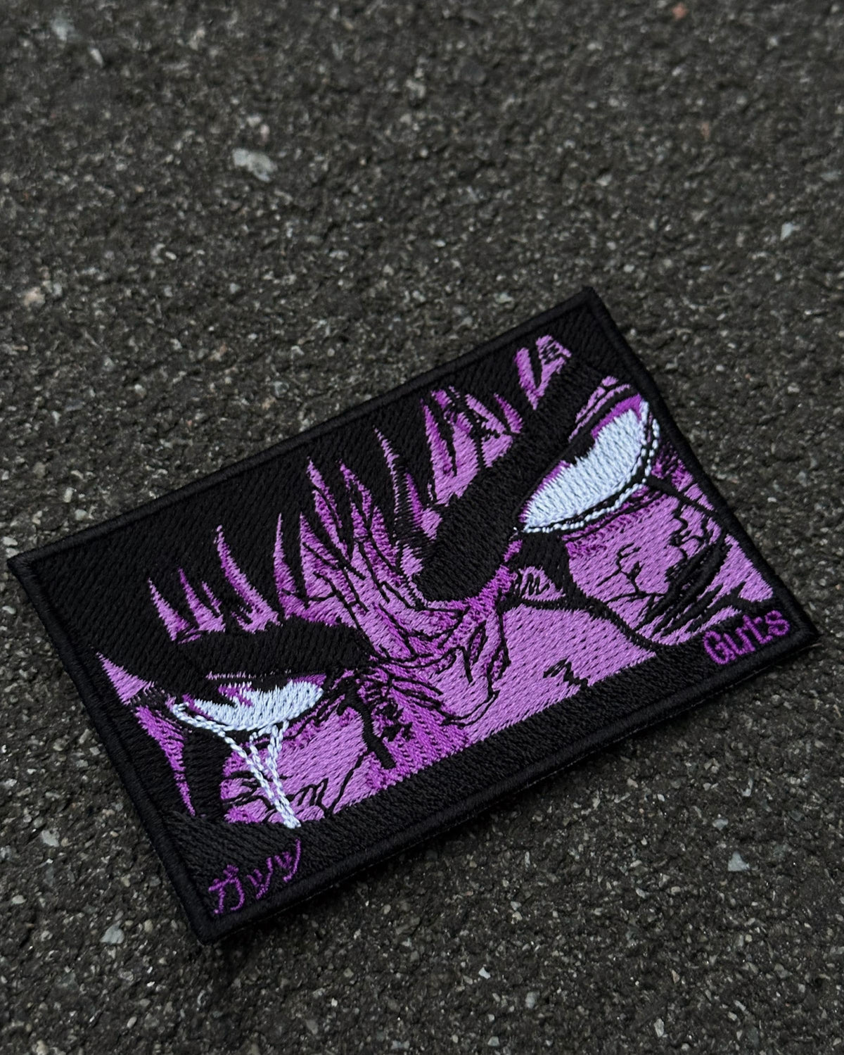 Purple Berserk Anime Embroidered Patch