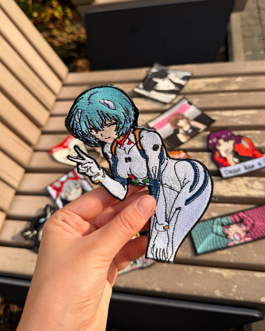NGE Anime Girl Embroidered Patch
