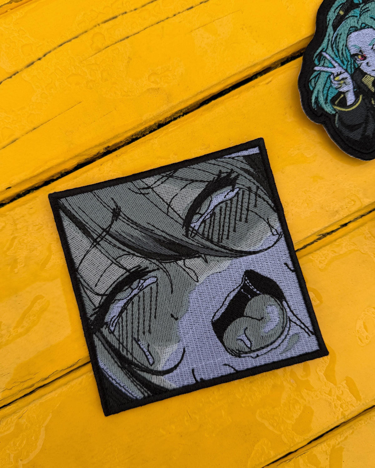 Melting Gaze Manga Panel Embroidered Patch