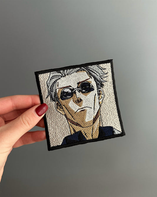 Gojo Satoru Sunglasses Embroidered Patch – Jujutsu Kaisen