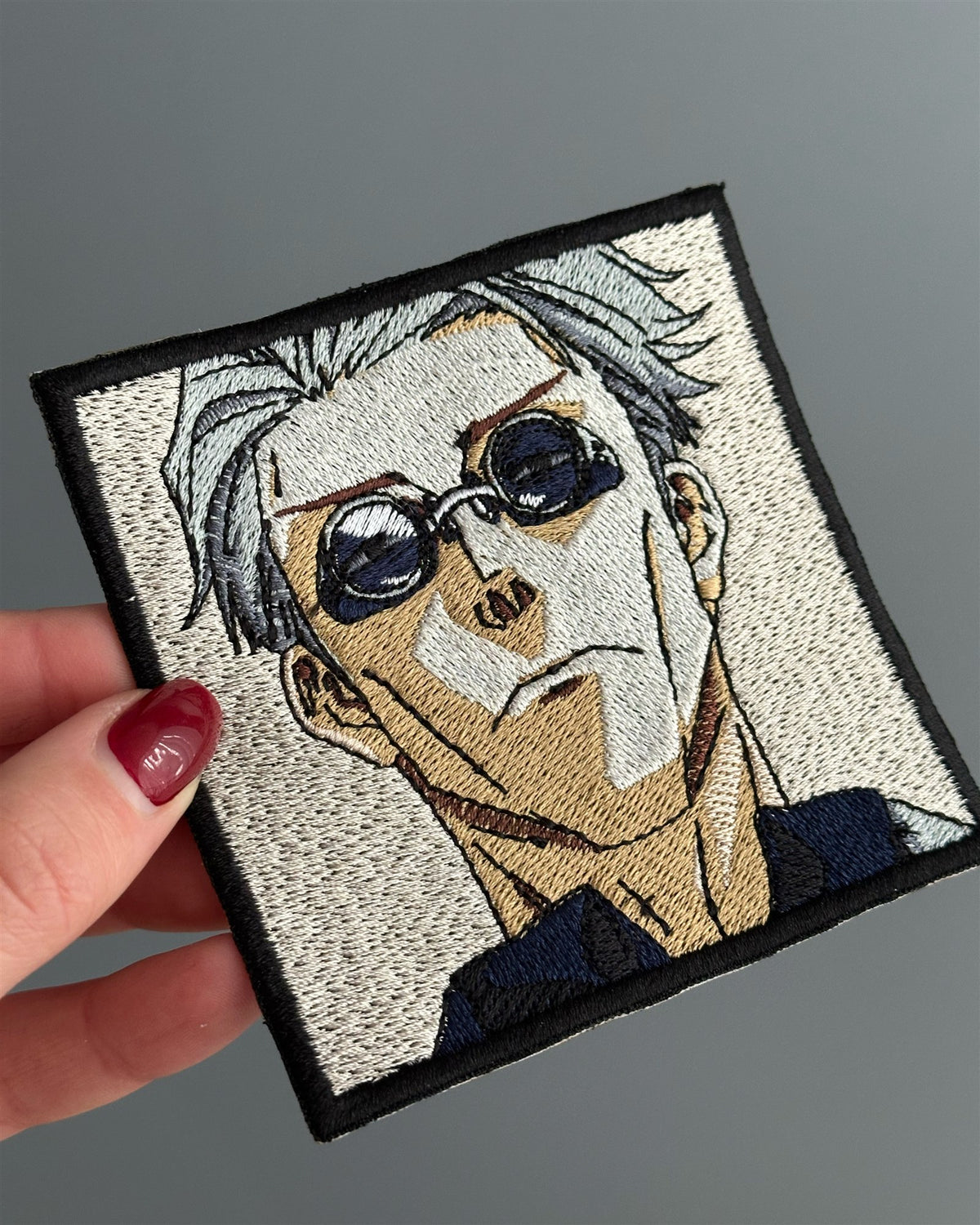 Gojo Satoru Sunglasses Embroidered Patch – Jujutsu Kaisen