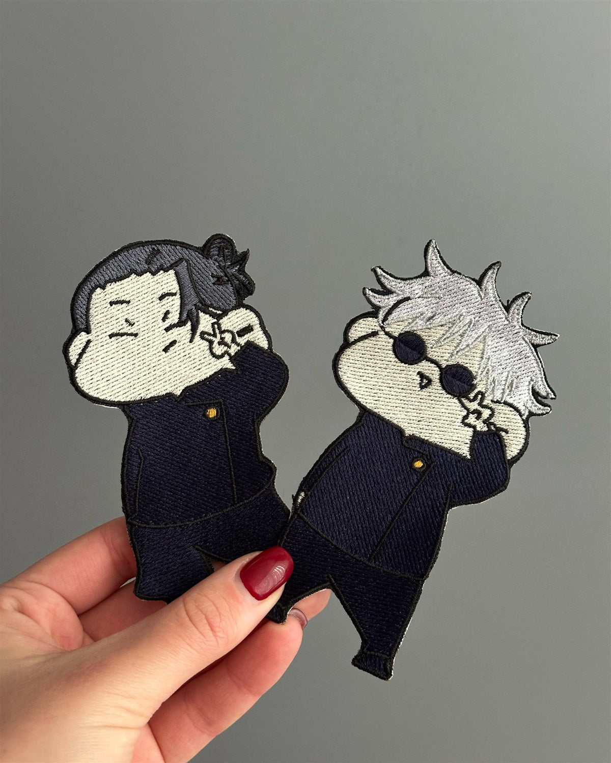 Gojo and Geto Chibi Set of 2 Embroidered Patch – Jujutsu Kaisen