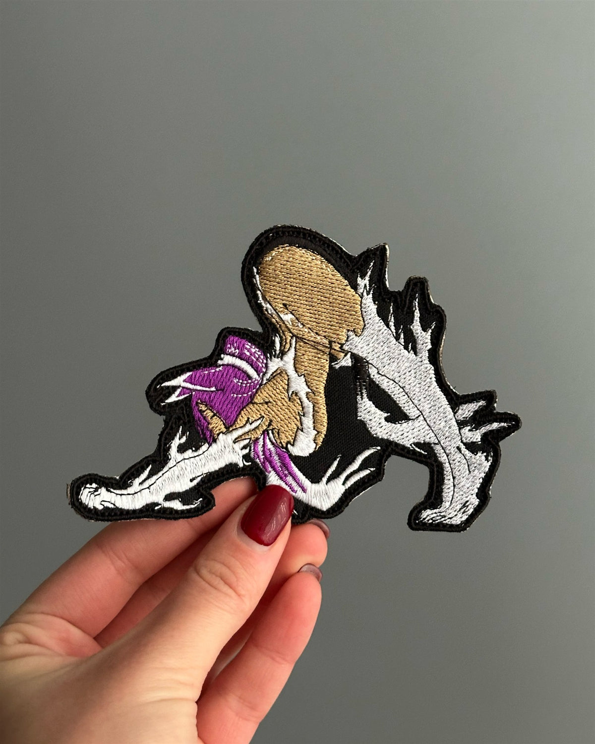 White Aura Fighter Embroidered Patch – Jujutsu Kaisen