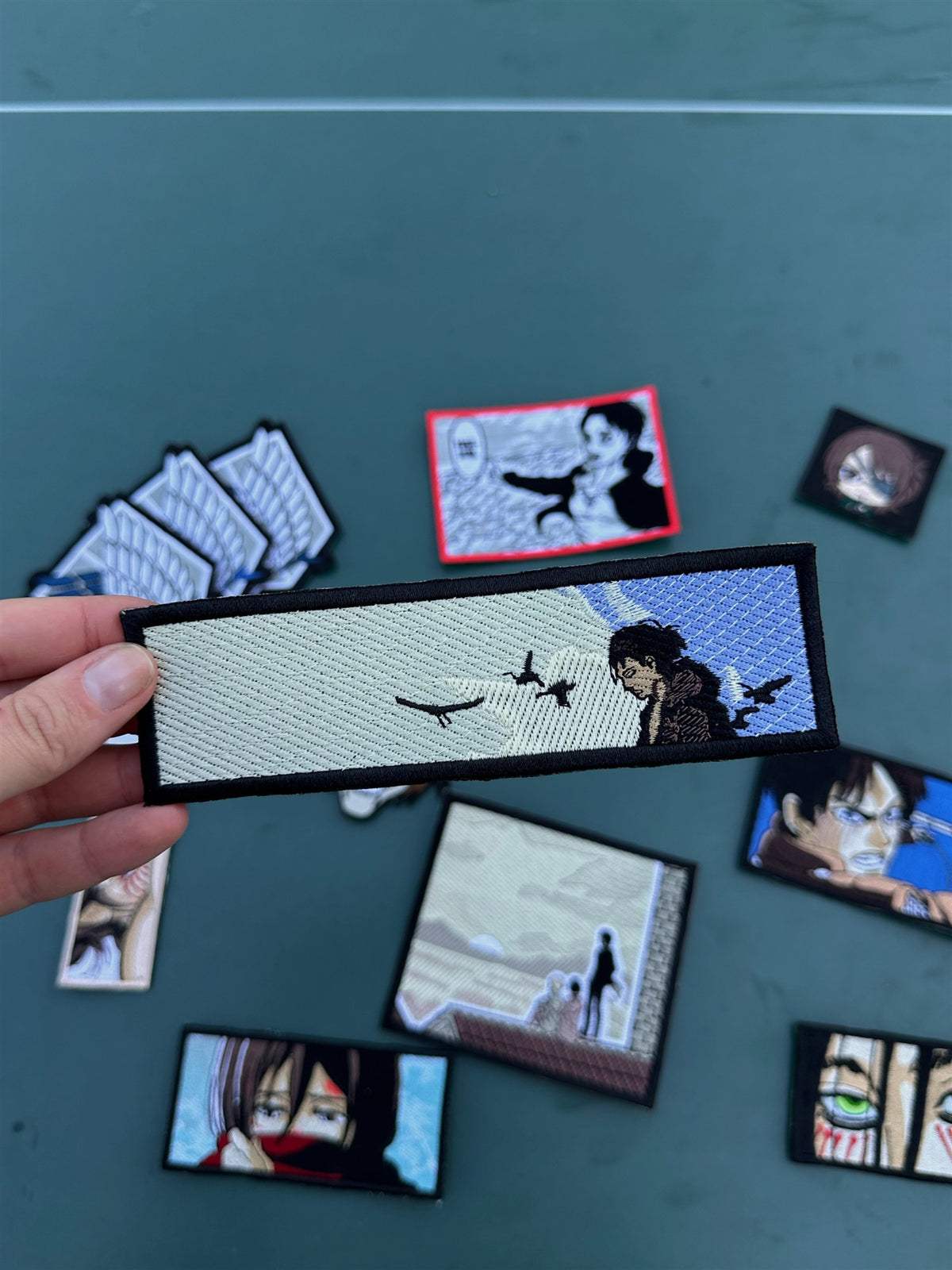 Birds Over the Shore Embroidered Patch – Attack on Titan