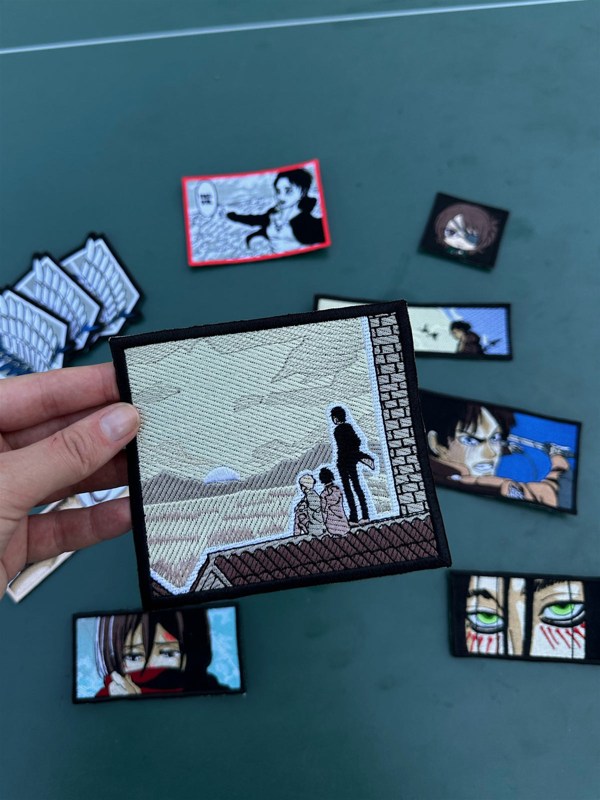 Eren at the Sea Embroidered Patch – Attack on Titan