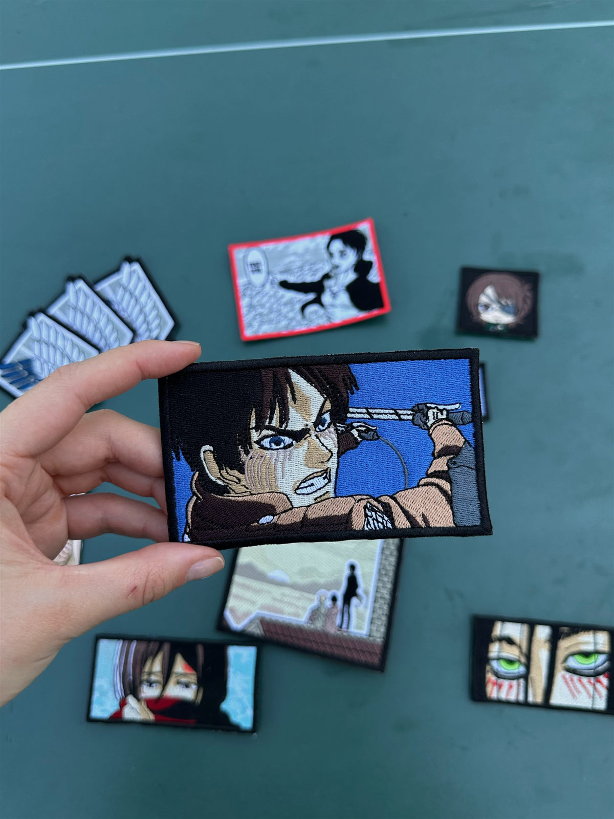 Eren Yeager Rage Embroidered Patch – Attack on Titan