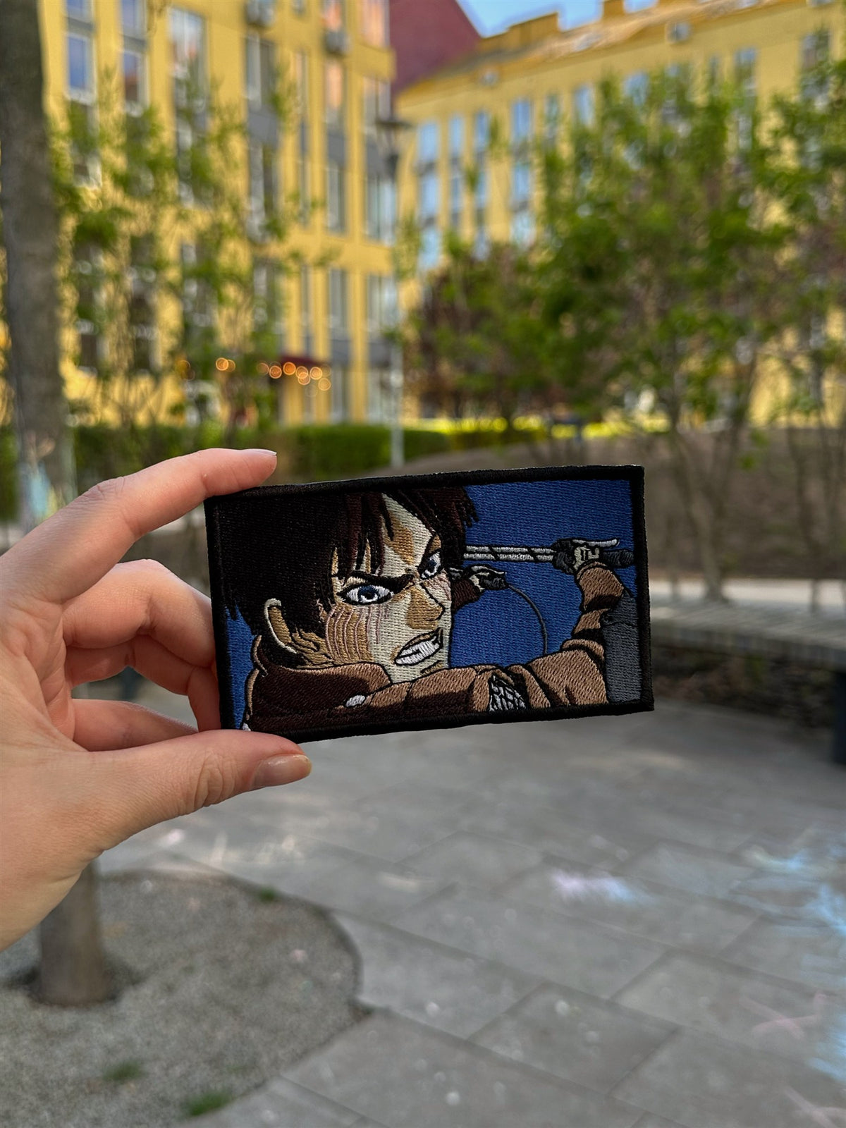 Eren Yeager Rage Embroidered Patch – Attack on Titan