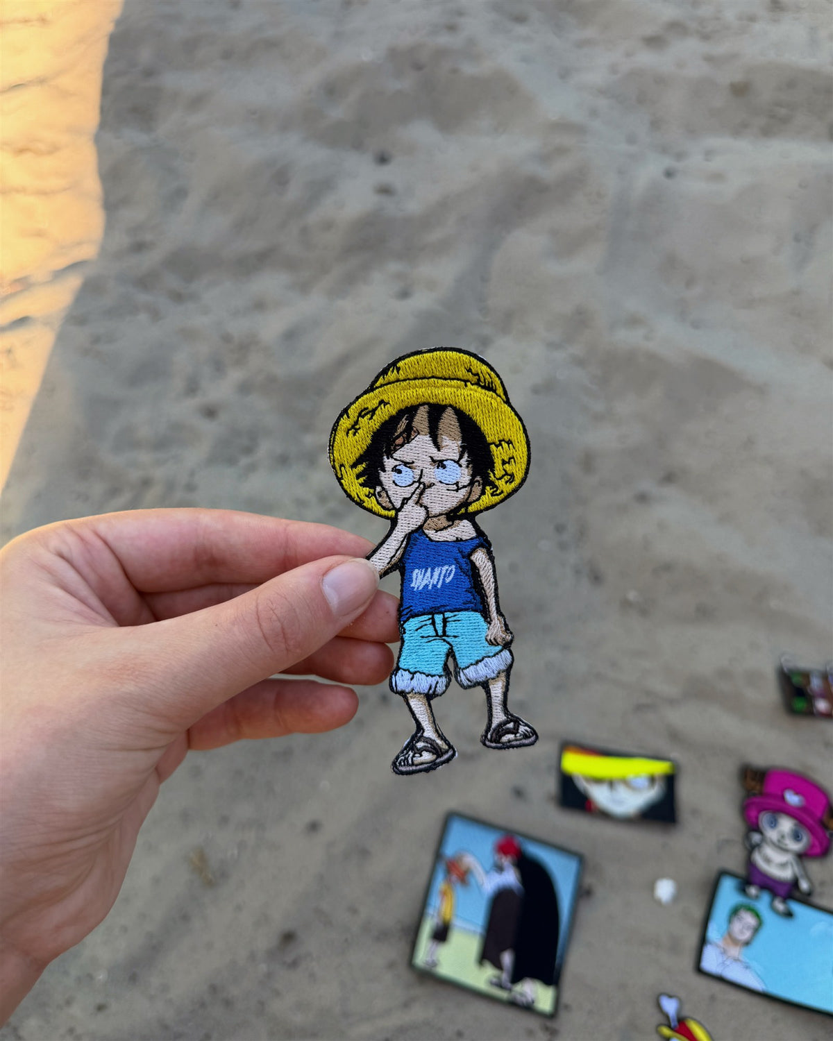 Chibi Luffy Embroidered Patch – One Piece