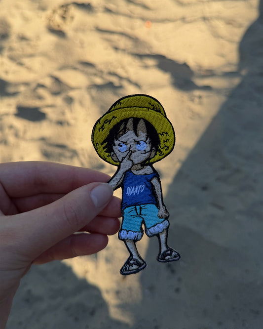 Chibi Luffy Embroidered Patch – One Piece