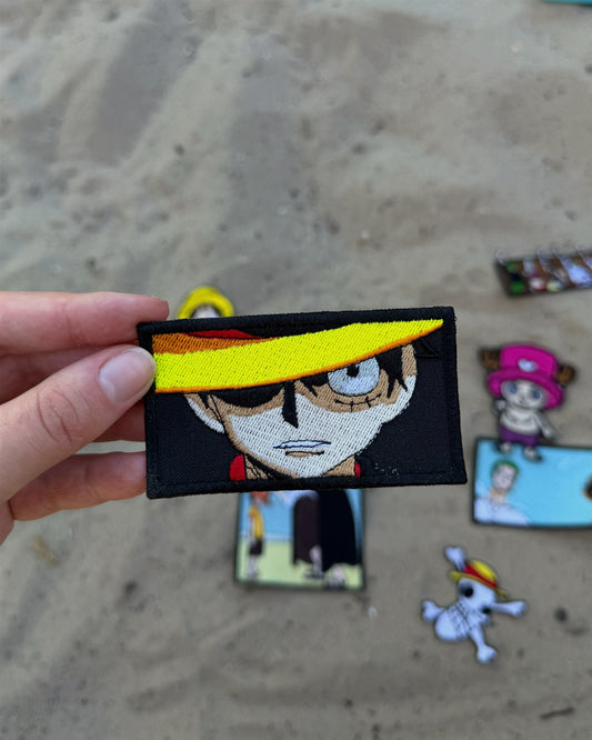 Luffy Eyes Embroidered Patch – One Piece
