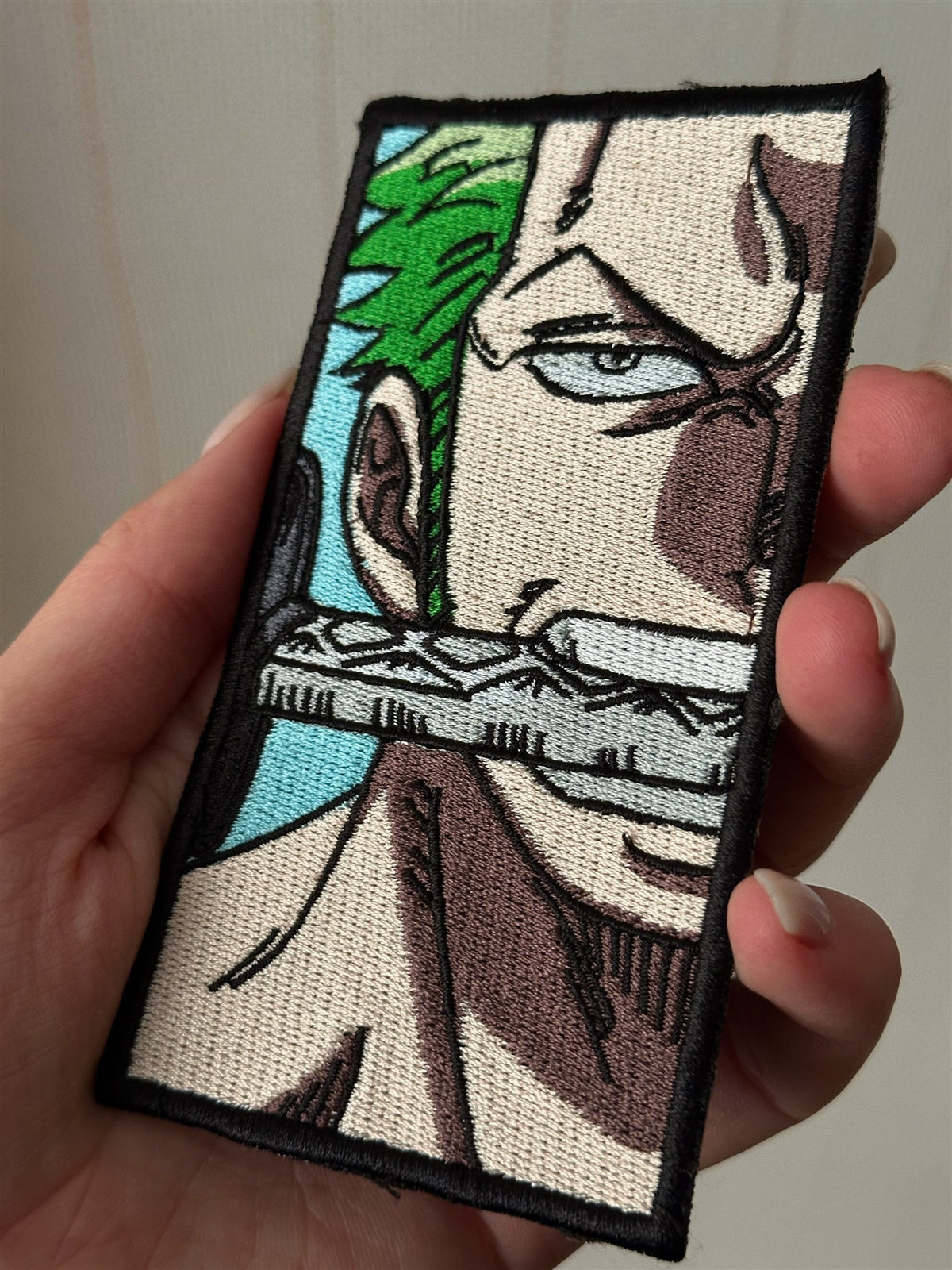 Roronoa Zoro Embroidered Patch – One Piece