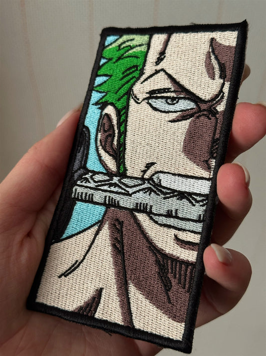 Roronoa Zoro Embroidered Patch – One Piece