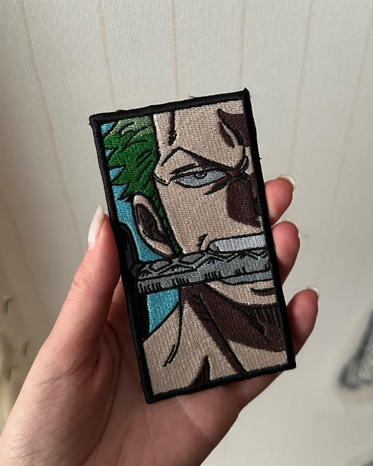 Roronoa Zoro Embroidered Patch – One Piece
