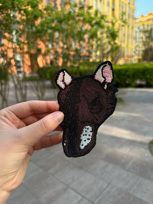 Rat Mask Embroidered Patch – Hotline Miami