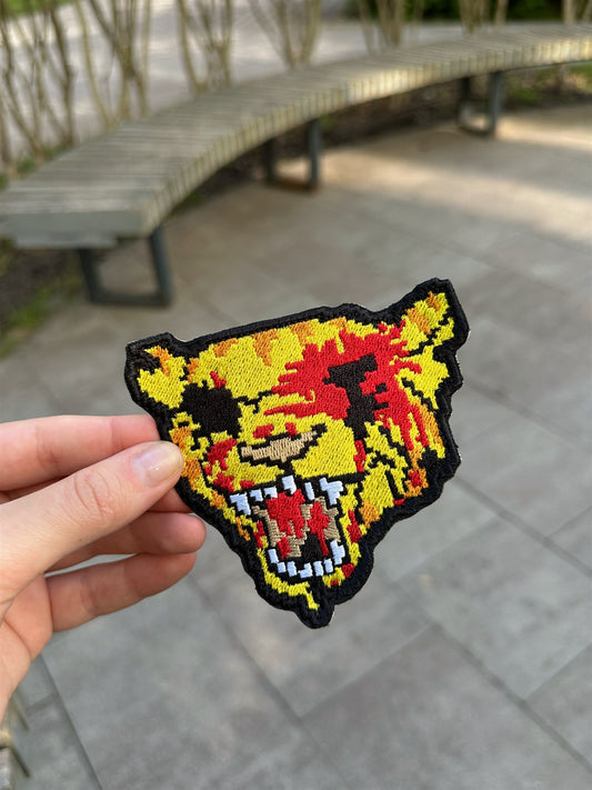 Tony Tiger Mask Embroidered Patch – Hotline Miami
