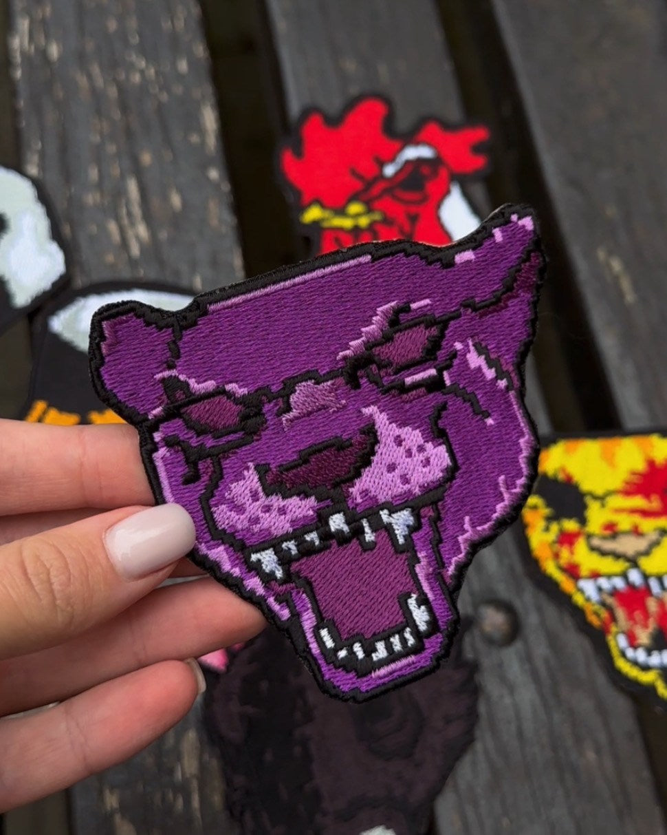 Brandon Panther Mask Embroidered Patch – Hotline Miami