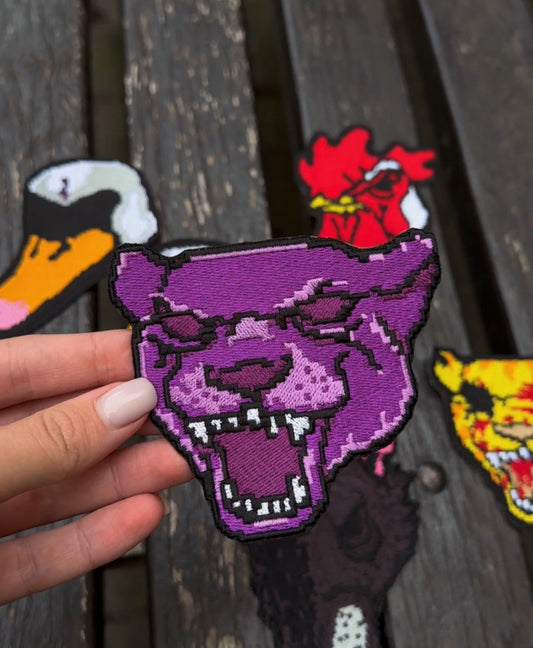 Brandon Panther Mask Embroidered Patch – Hotline Miami