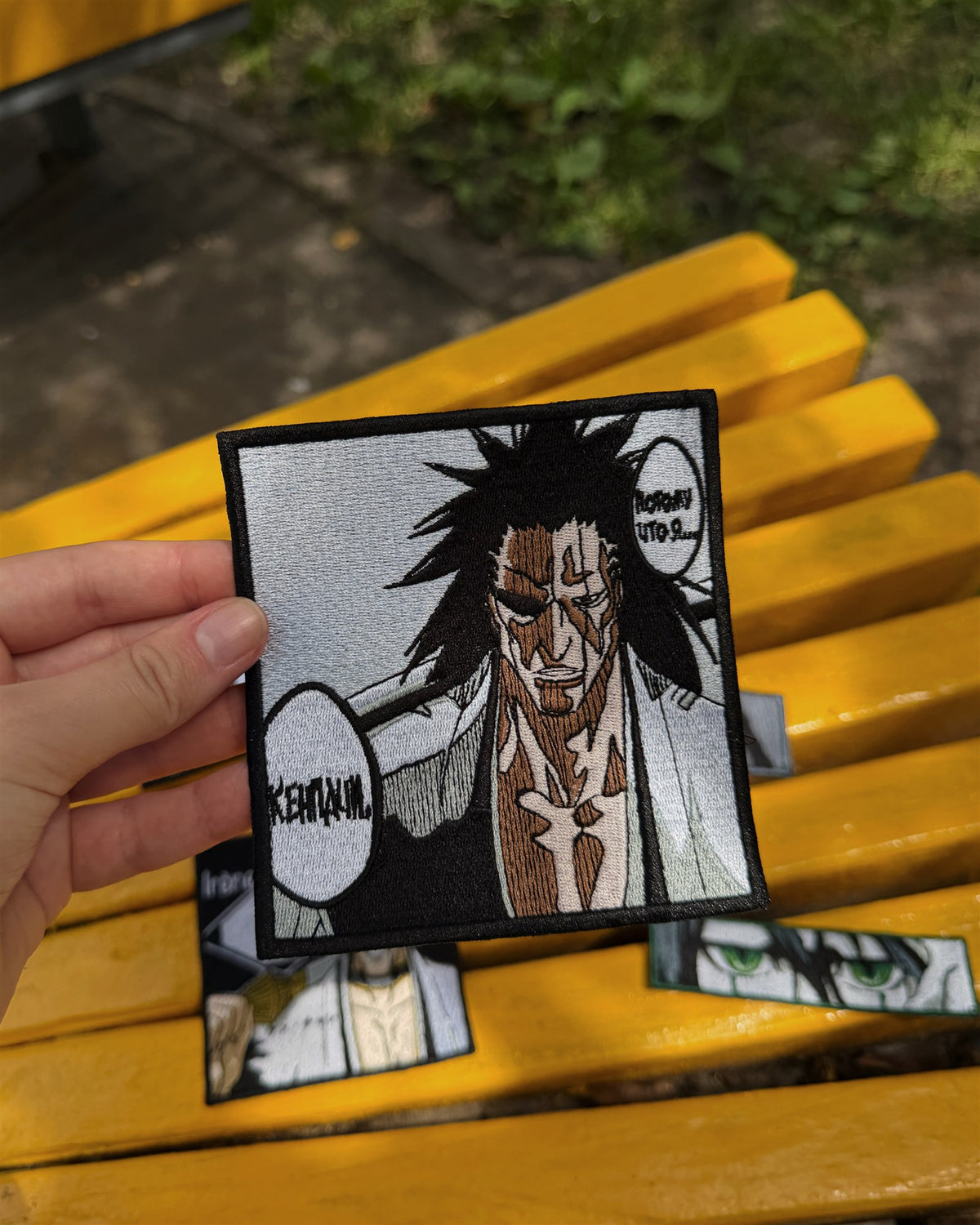Kenpachi Zaraki Embroidered Patch – Bleach