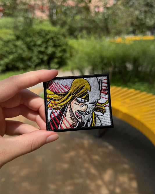 Golden Hair Panel Embroidered Patch – Bleach