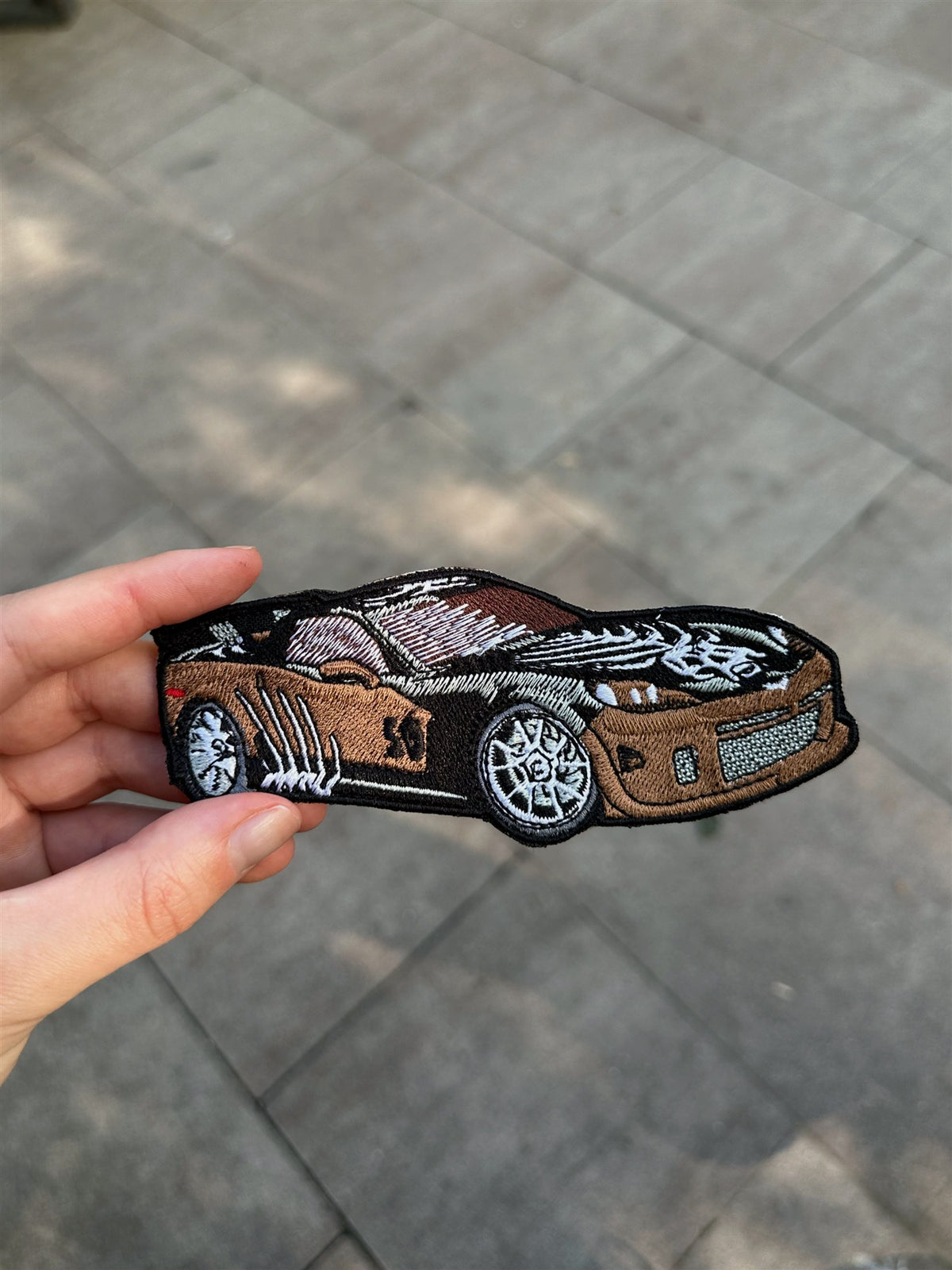 Bronze Street Racer Embroidered Patch – Need for Speed