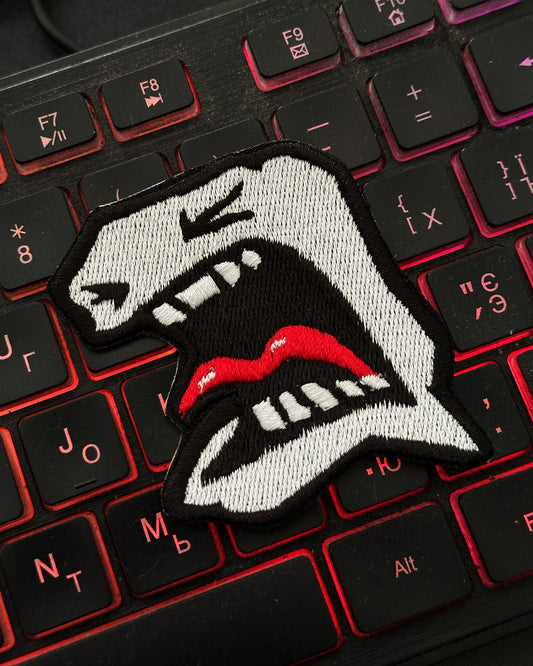 Screaming Face Embroidered Patch – Dota 2