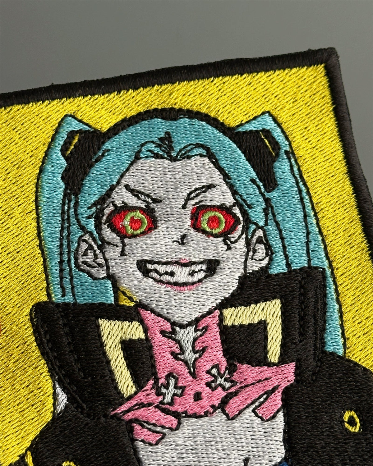 Rebecca Yellow Panel Embroidered Patch – Cyberpunk: Edgerunners