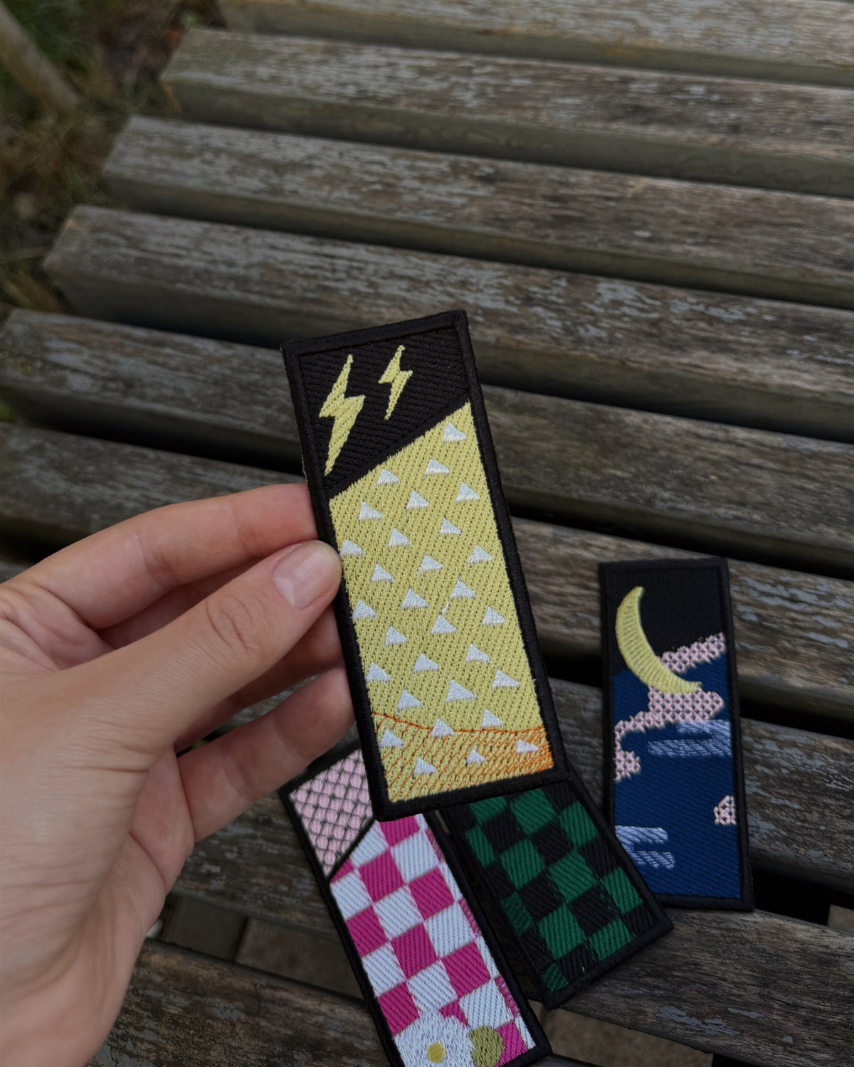 Zenitsu Haori Strip Embroidered Patch – Demon Slayer
